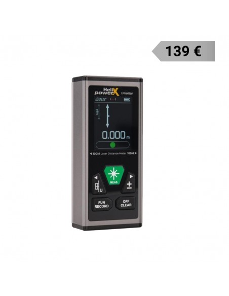 Μέτρο Αποστασιόμετρο Laser Dualsaber Green 100/200Μ