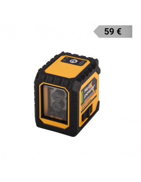 Αλφάδι Laser Powercube  Σταυρού/ Γραμμής πράσινο Helix Power