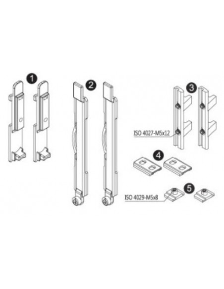 Μεταλλικός Χειροκίνητος Σύρτης με Έκκεντρο Κλείδωμα Μεταλλικός Χειροκίνητος Σύρτης με Έκκεντρο Κλείδωμα