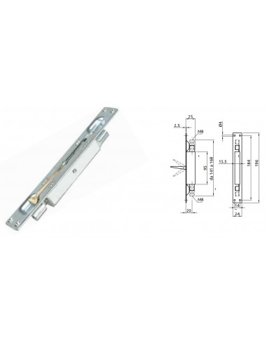 Σύρτης διφύλλου SD-1700