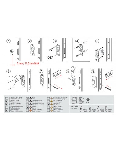 Μαγνητικό προστατευτικό για κλειδαριές MGSG15