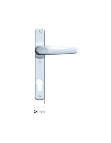 Χερούλι με πλάκα Χ-608 Χερούλι με πλάκα Χ-608