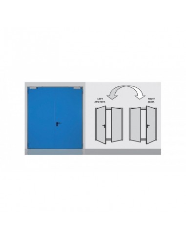 Πόρτα απλή μεταλλική ENDOOR MULTIPURPOSE δίφυλλη 