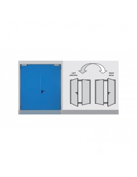 Fireproof door - fire safety certified double leaf ENDOOR