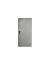 Plane metal doors