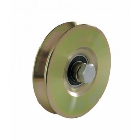 Wheel with screw one bearing angle profile