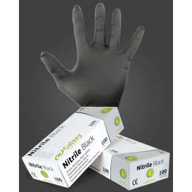 Γάντια νιτριλίου - Galaxy Nitrile Black 242