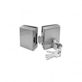 Hook Security Glass Door Lock with additional roller GEVY