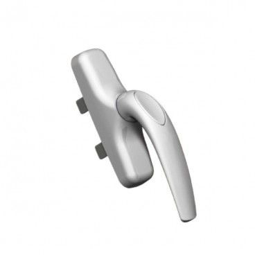 Aluminium pivoting handle for inward opening windows