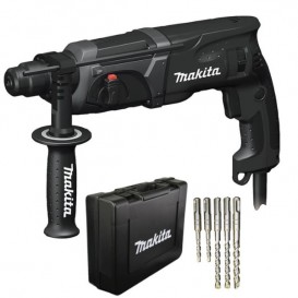 Περιστροφικό Πιστολέτο 780W 2.7J 24mm Makita SDS-PLUS & Extra Σετ Τρυπάνια HR2470BX40