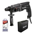 Περιστροφικό Πιστολέτο 780W 2.7J 24mm Makita SDS-PLUS & Extra Σετ Τρυπάνια HR2470BX40