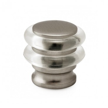 FLOOR STOP WITH TWO ALUMINUM RUBBER DECORATIVE 
