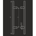 Λαβή INOX εξώπορτας